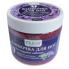 Oleos Ванночка для ног Французская лаванда 350 гр