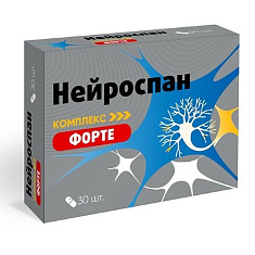 Нейроспан форте комплекс для нервных волокон капсулы 420мг N30