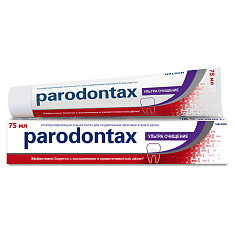 Parodontax паста зубная Ультра очищение с фтором 75мл