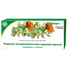 Родиолы четырехчленной (Красная щетка) корневища с корнями 1г №20 Лекра-Сэт