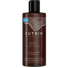 Cutrin BIO+ Re-Balance Шампунь для жирной кожи головы 250мл
