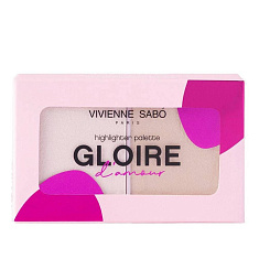 Vivienne Sabo Палетка хайлайтеров Palette illuminatrice Gloire d'amour 01