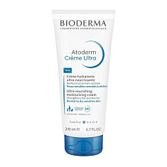Bioderma Atoderm Крем Ультра для увлажнения нормальной и сухой кожи лица и тела 200 мл туба