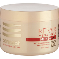Concept Salon Total Repair Маска для слабых и поврежденных волос Мега-уход 500мл