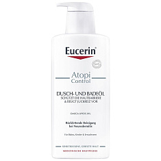 Eucerin Atopicontrol Масло для душа очищающее 400мл (63173)