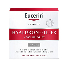 Eucerin Hyaluron-filler+Volume-lift крем для ночного ухода за кожей 50мл