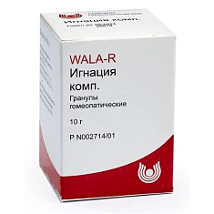 Игнация комп гранулы гомеопатические 10г
