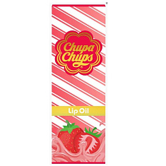 Chupa Chups Ухаживающее масло для губ в оттенке Strawberry 4г
