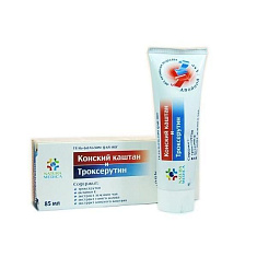 Конский каштан и троксерутин гель-бальзам для ног Натура Медика 85 мл