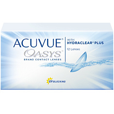 Линзы контактные Acuvue Oasys with Hydrackear Plus №12 /-2,50/