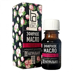 Аромабио Масло эфирное 100% герани 10мл