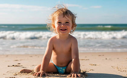 Встречаем летнее солнышко! Защита от солнца для детей