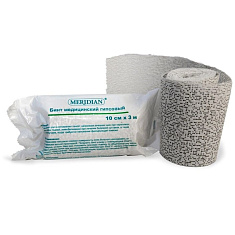 Меридиан Бинт медицинский гипсовый 10см x 3м