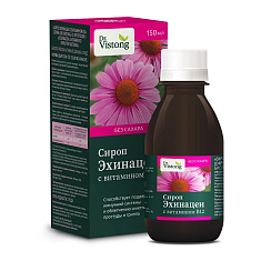 Dr. Vistong Сироп Эхинацеи с витамином В12 150мл
