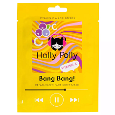 Holly Polly Bang Bang! Маска на кремовой основе Витаминная с витамином С и ягодами Асаи 22г