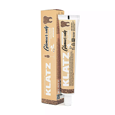 Klatz GLAMOUR ONLY Зубная паста для девушек Соблазнительный просекко без фтора 75мл