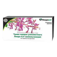 Кипрея узколистного трава 1,5г №20 Лекра-Сэт