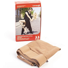 Lauma Чулки Медицинские Компрессионные Цельные С Резинкой 2 Класс Размер 3D Натуральный цвет