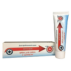 Крем для лица с цинком 50мл