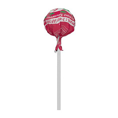 Чупа-флю леденец на палочке при дискомфорте в горле вкус Малины