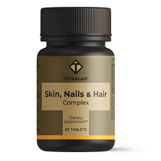 Tetralab Комплекс для кожи, волос и ногтей таблетки 1700мг №60
