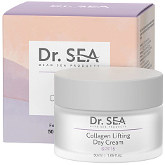 Dr.Sea Крем для глаз с комплексом Glycotensyl и гиалуроновой кислотой антивозрастной 50мл