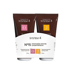 Sim Sensitive Система 4 Программа против сухой перхоти №15 шампунь №2 75мл, маска О 75мл