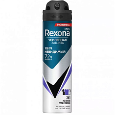 Rexona Men Антиперспирант-аэрозоль Ультраневидимый 150мл