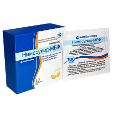 Нимесулид-МБФ гранулы для приготовления суспензии для приема внутрь 100мг пак. 2г №10