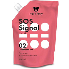 Holly Polly Маска для волос экстра-питательная SOS-signal 100мл