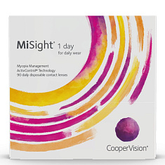 CooperVision MiSight 1 day линзы контактные однодневные №90 sph -0.50