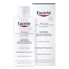 Eucerin Atopicontrol Лосьон для тела взрослых детей и младенцев 250мл