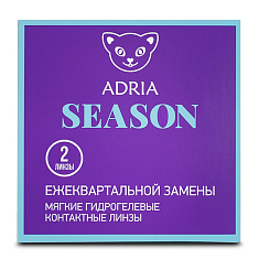 Линзы контактные Adria Season квартальной замены 8,6/14,0 /-3,75/ N2