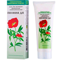 Пеония ДН мазь для местного применения гомеопатическая 70г