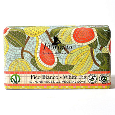 Florinda Мыло туалетное твердое Белый инжир 200г