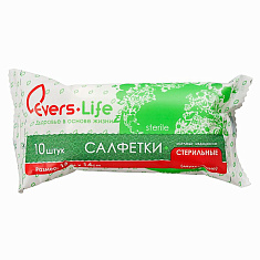 Салфетки стерильные 16х14см марлевые двухслойные N10 EVERS LIFE