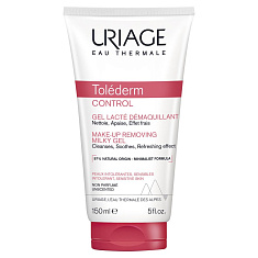 Uriage Tolederm Деликатный очищающий гель-молочко для снятия макияжа 150мл