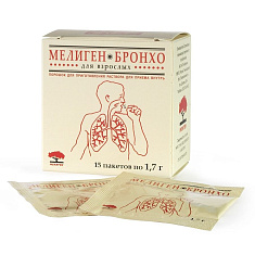 Мелиген-Бронхо микстура порошок 1,7г N15 пакеты