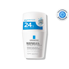 La Roche-Posay Дезодорант-ролик 24ч для чувствительной кожи 50 мл