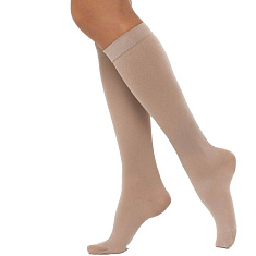 Интекс Элеганс Гольфы женские с закрытым носком класс 2 размер M бежевый