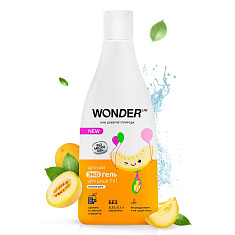 Wonder Lab Экогель для душа 2в1 детский Озорная Дыня 550мл