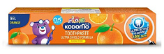 Lion Thailand Kodomo паста зубная гелевая для детей с 6 месяцев с ароматом апельсина 40г