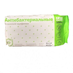 Влажные салфетки Bona Mente! антибактериальные N60
