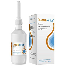 Энемаксал раствор ректальный флакон-клизма 120мл