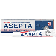 Асепта Пародонтал бальзам для десен адгезивный 10г N1 туба