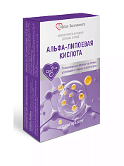 Сердце Континента Альфа-липоевая кислота капсулы 450мг №30