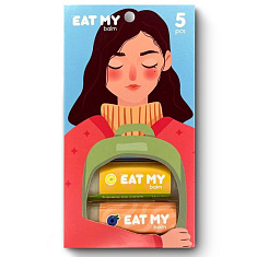 Eat My Набор бальзамов для губ Спокойные мысли 5шт