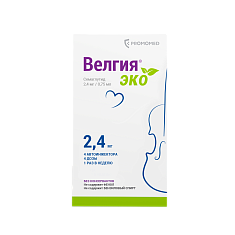 Велгия Эко р-р д/п/к введ. 2.4мг 0.75мл шприц в автоинжектор. №4