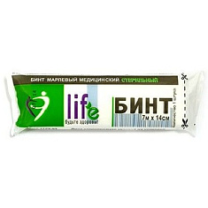 Бинт стерильный 7мх14см Навтекс