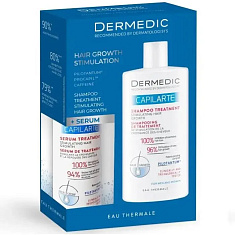 Dermedic Capilarte Набор стимулирующий рост волос Сыворотка + Шампунь
